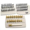 Relyef Courier Alphabet Clay Stamps Set – Uppercase, Lowercase & Number Letter Stamps for Pottery, Ceramics & Polymer Clay, [0.4 inch], Wooden Handle