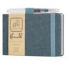 Remowith Watercolor Journal Sketchbook 3.5x5.5 24 Sheets Navy Blue