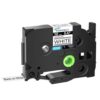 Replacement Brother P-Touch Label Tape 12mm 0.47" Laminated White TZe-231