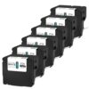 Replacement for Brother Btag 231 Label Tape Black on White 12mm x 4m