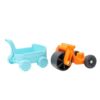 Replacement Parts for Collectible Fisher-Price Little People Family School Playset FHD93 - Replacement Set of Wagon and Trike