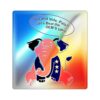 Republican Elephant Party Holographic Die-Cut Sticker,3''x3''