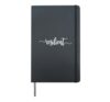 Resilient Mental Strength Self-Esteem Motivation Resilience Hardcover Journal, Black