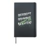 Respect Praying The Mantis Forest Insect Hardcover Journal, Black