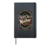 Respect Your Mother Vintage Mothers Day Mother Earth Nature Hardcover Journal, Black