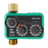 RESTMO 3-Dial Analog Sprinkler Timer, Mechnical Water Timer for Outdoor