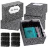 Resurhang 6 Pcs Back to School Gift Box, Composition Book Storage Basket