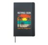 Retired 2026 Funny Retirement Men Women Retiree Schools Out Hardcover Journal, Black