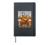 Retired Reader All Day Owl Book Lover Reading Hardcover Journal, Black