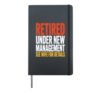 Retirement Retired Under New Management See Wife For Details Hardcover Journal, Black