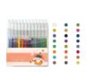 Retractable Glitter Gel Pen Set for Journaling & Drawing