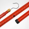 Retractable Insulated Measuring Rod 10m (32.8ft) with Hook & Carrying Bag