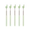 Retractable Teacher Pointer Stick, 5Pcs & 10Pcs Hand Pointer for Teaching (5Pcs,Green)