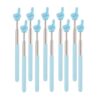 Retractable Teacher Pointer Stick, 5Pcs & 10Pcs Hand Pointer for Teaching (10Pcs,Blue)
