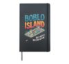 Retro Bob-Lo Island Ferry Detroit Design Hardcover Journal, Black