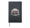Retro Boombox - Oldschool Cassette Player Music Lover Hardcover Journal, Black