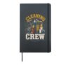 Retro Cleaning Crew Hardcover Journal, Black