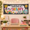 Retro Composition Notebook Welcome Elementary Classroom Tapestry
