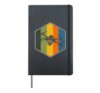 Retro Quadcopter Videographer Gift Idea Drone Hardcover Journal, Black