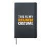 Reuben Halloween Personalized Costume Funny Hardcover Journal, Black