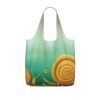 Reusable Shopping Bag 25l, Lightweight Foldable Tote With Built-In Pouch