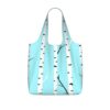 Reusable Shopping Bag 25l, Lightweight Foldable Tote With Built-In Pouch