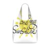 Reusable Shopping Bag 25l, Lightweight Foldable Tote With Built-In Pouch