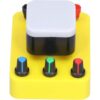 RGB Yellow Light Synthesis Kit – Adjustable LED Color Mixer with Optical Track Mounting, Includes 25cm Diffusion Screen & Student Workbook for Middle School Physics