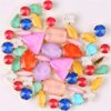 Rhinestones 50Pcs Gold Sew On Rhinestone Crystals Mix Shapes