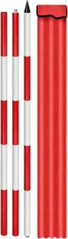 RhLLvJ High Precision Surveying Ranging Rod for Engineering Survey Road Construction Land Mapping(300 cm/118.11 inch)