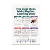 Rhythm Counting Poster - Educational Wall Art for Classrooms - 13x19