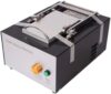 RIBEUJIZS Manual Flash Stamp Machine - Self-Inking Seal Maker with Adjustable Energy Knob, Exposure Size 140 x 90 mm for Cartoon Stamps and Wedding Seals,
