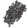 RiToEasysports Colorful Alphabet Beads 100Pcs Plastic Perforated Letters for DIY Jewelry Making Accessories Ideal for Party Decorations and Learning Activities