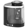 RiToEasysports Electric Pencil Sharpener Automatic Compact Design Quick Sharpening for School Office Classroom Black 1 Unit