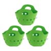 RiToEasysports Felt Fruit Basket for Toddler, Soft Pretend Food Toy Set with Storage Basket, Sensory Play for 1-3 Year Old
