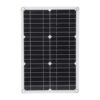 RiToEasysports High Efficiency 20W Monocrystalline Solar Panel Kit Multifunctional Charger for Outdoor Activities Durable