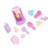 RiToEasysports Kids Beach Sand Toys Set with Shovels and Digging Tools for Outdoor Indoor Play at Sandbox Pool Beach (Pink)
