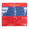 RiToEasysports Pocket Attendance Chart, 48 Clear Slots for Classroom