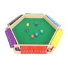 RiToEasysports Wooden Close The Box Dice Game, 6 Sided 10 Numbers Board Math Game for 2-6 Players Family Party Pub