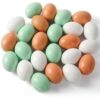 RIZGHWOY 2.4in Wooden Fake Eggs, Linden Locust Wood 24PCS