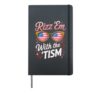 Rizzler RIZZ 'EM WITH TISM 67 Autism Teacher Stimming Hardcover Journal, Black