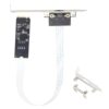 RJ45 LAN Adapter, Metal Bracket Network Card for PC