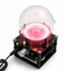 RKXKJ Plasma Toroid Glass Sphere, Plasma Ring Exciters, Xenon Glass Ball, Diameter 9 Cm, Energy Light Sphere, Toroid Circuit, for Party Decoration, Outdoor Activities Li+Xe
