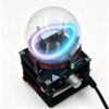 RKXKJ Toroid Circuit Plasma Toroid Glass Ball, Plasma Ring Exciters, Xenon Glass Ball, Diameter 9cm/13cm, Energy Light Sphere, for Party Decoration, Outdoor Activities 9cm