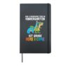Roarsome Kindergarten 1st Grade Here I Come Dinos Boys Kids Hardcover Journal, Black