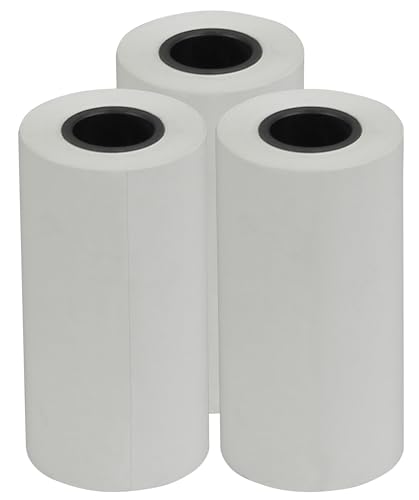 Robinair 34214 3-Pack Printer Paper Rolls for Robinar 34788NI and 34788NI-H A/C Machines Equipped with an Optional Robinair 30038 Printer