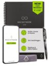 Rocketbook Core Reusable Smart Notebook, Executive Size 6x8.8, Black