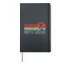 Rock Springs Wyoming Funny USA City Trip Home Roots Hardcover Journal, Black