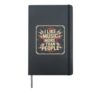 Rock Vibes I Like Music More Than People Hardcover Journal, Black