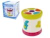 ROHSCE Early Education Baby Drum Toy for Sensory Learning, Infant Musical Pat Drum for 0-3 Years, Kids Interactive Hand Drum with Sound Effects, Developmental Toy for Motor Skills & Brain Growth